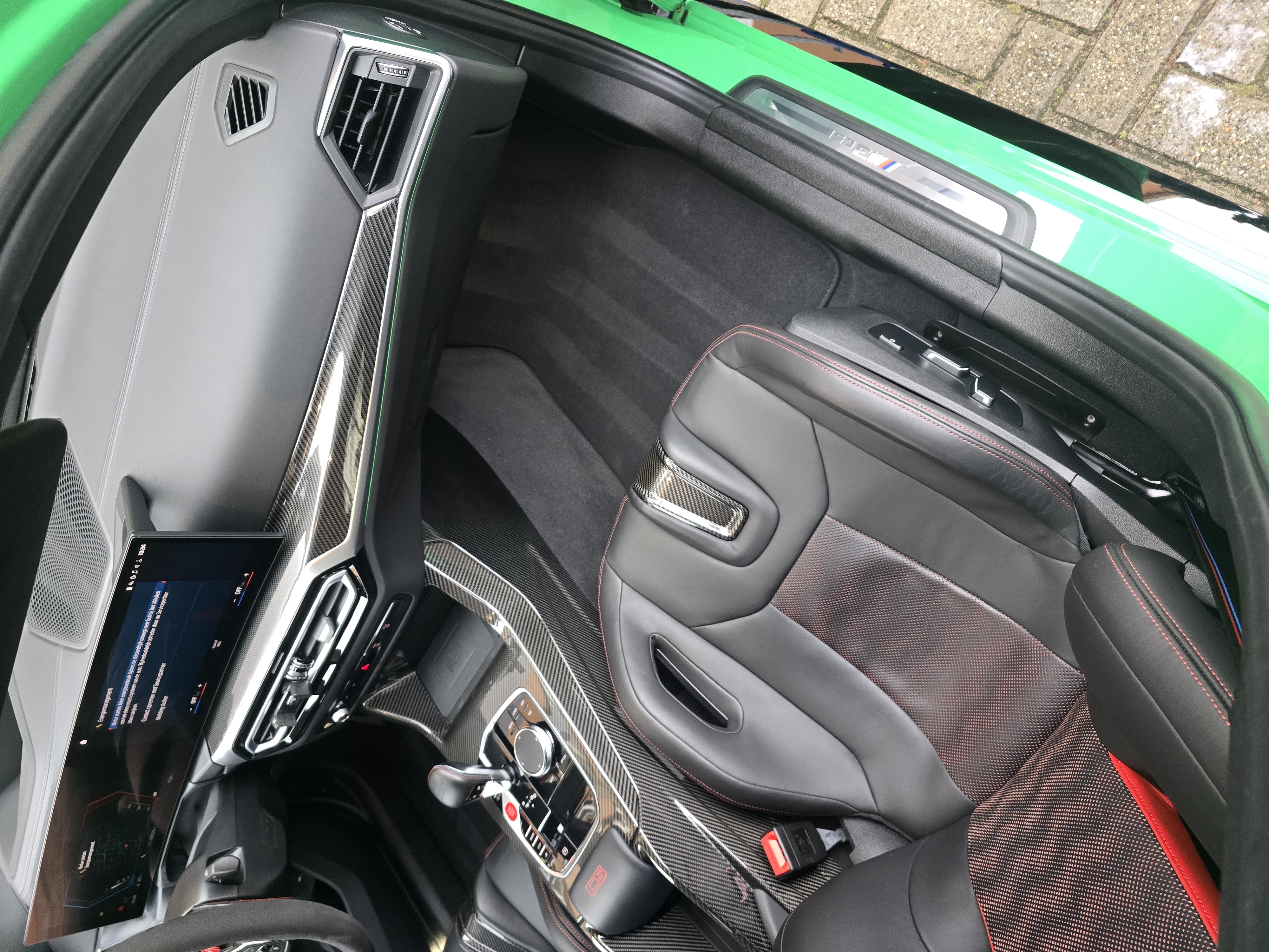 BMW M3 CS interieur resultaat