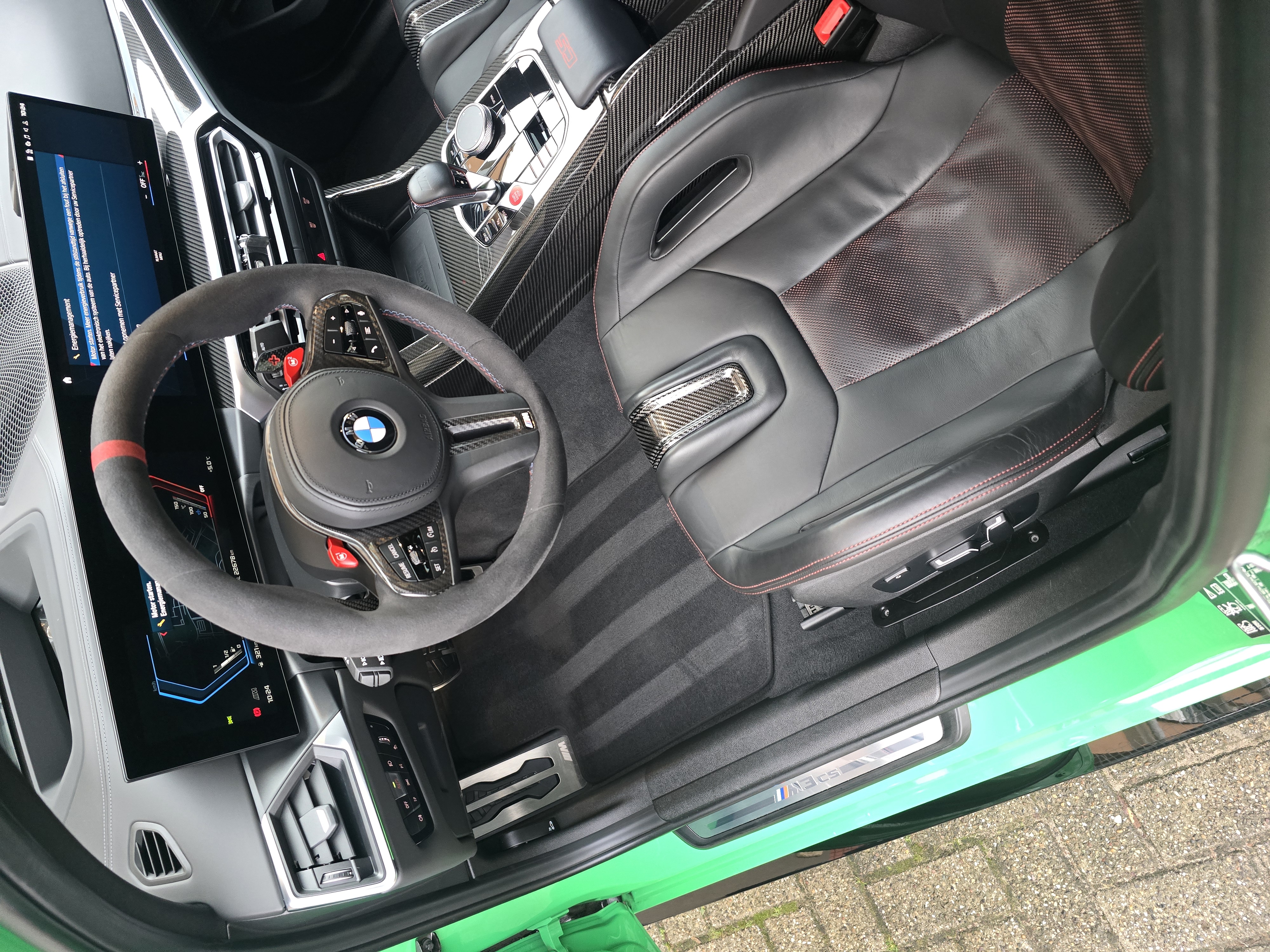 BMW M3 CS interieur detail