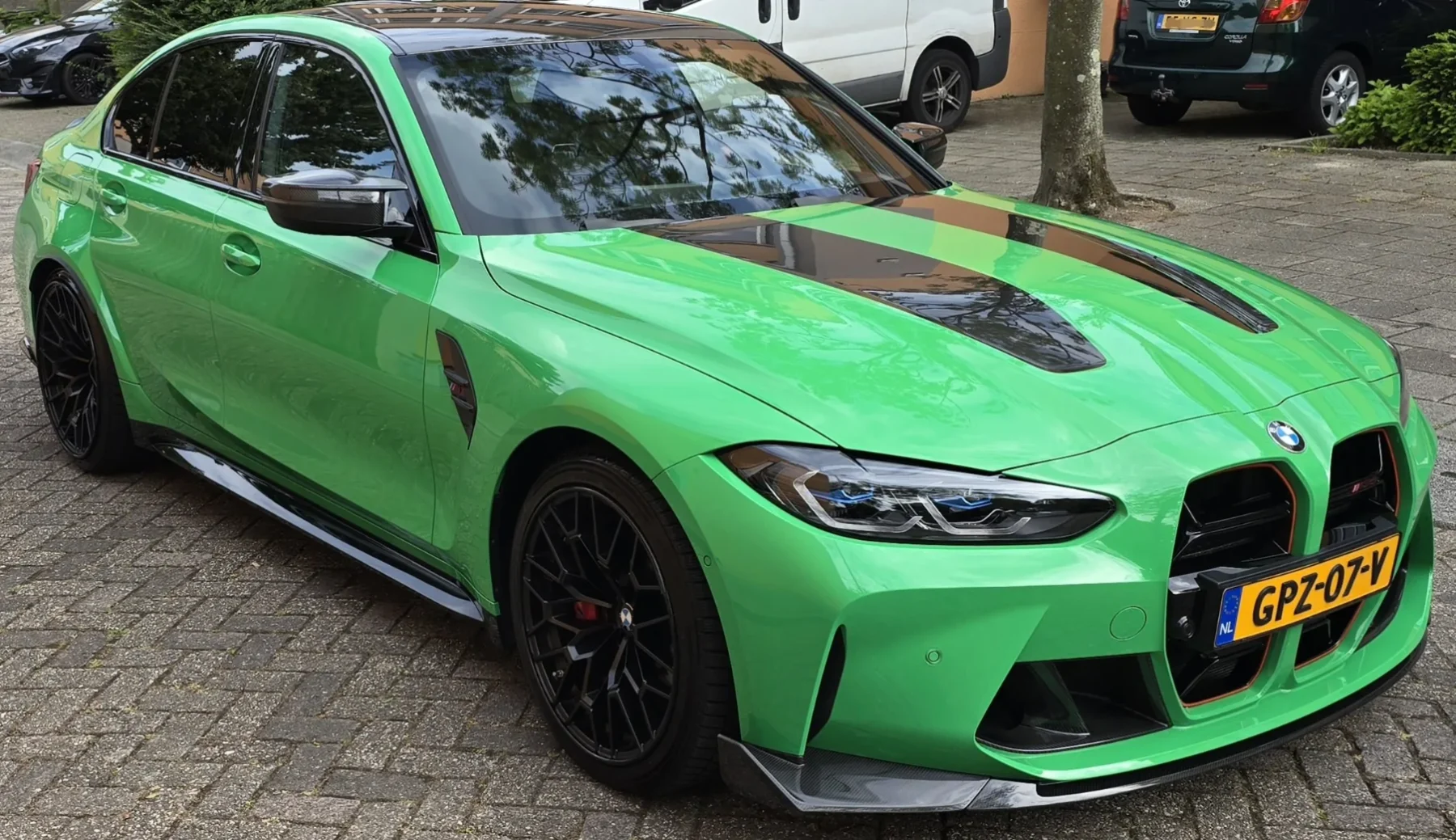 BMW M3 CS exterieur na detailing