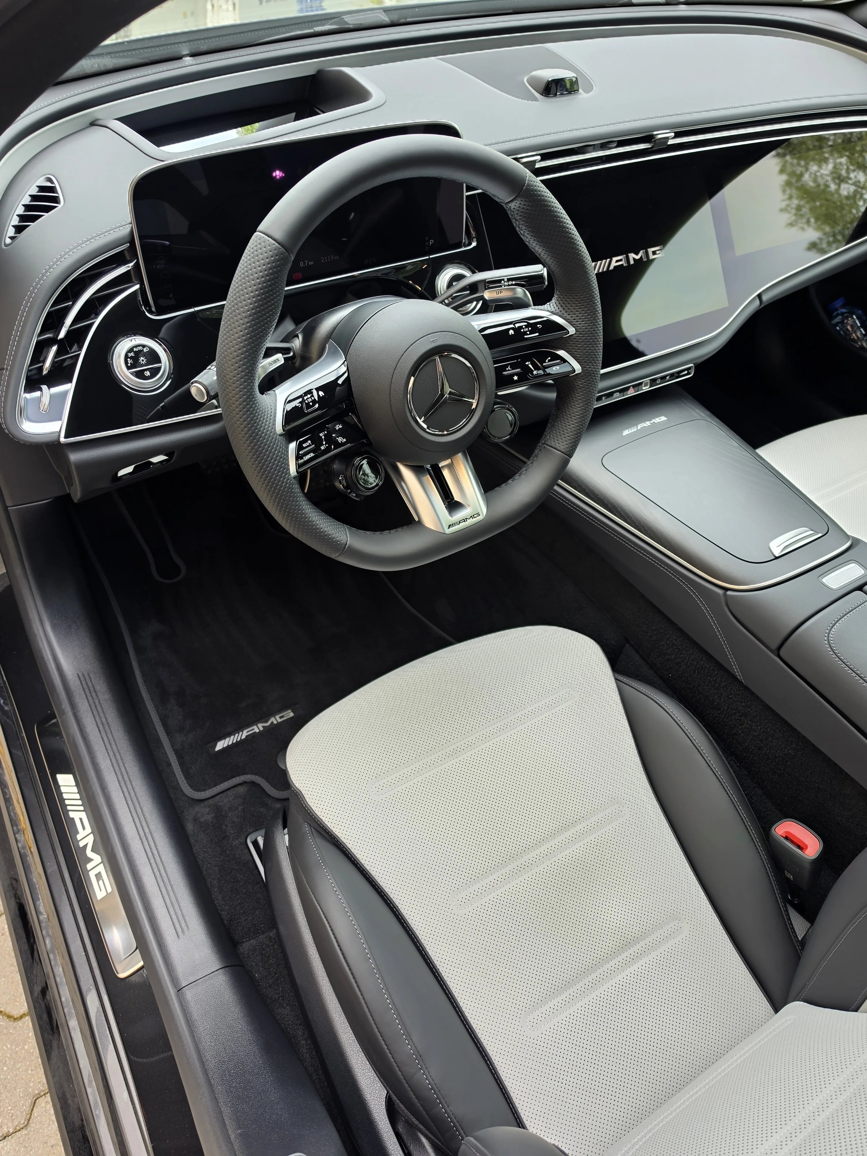 Mercedes-AMG E53 Estate interieur na reiniging