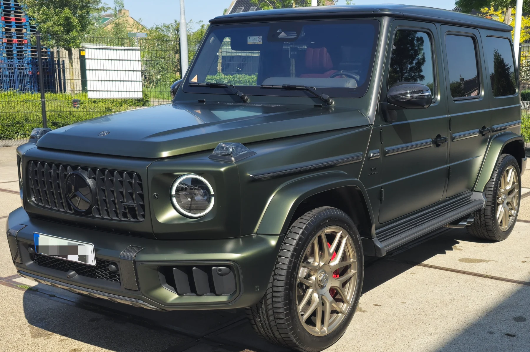 Mercedes-AMG G63 exterieur na detailing