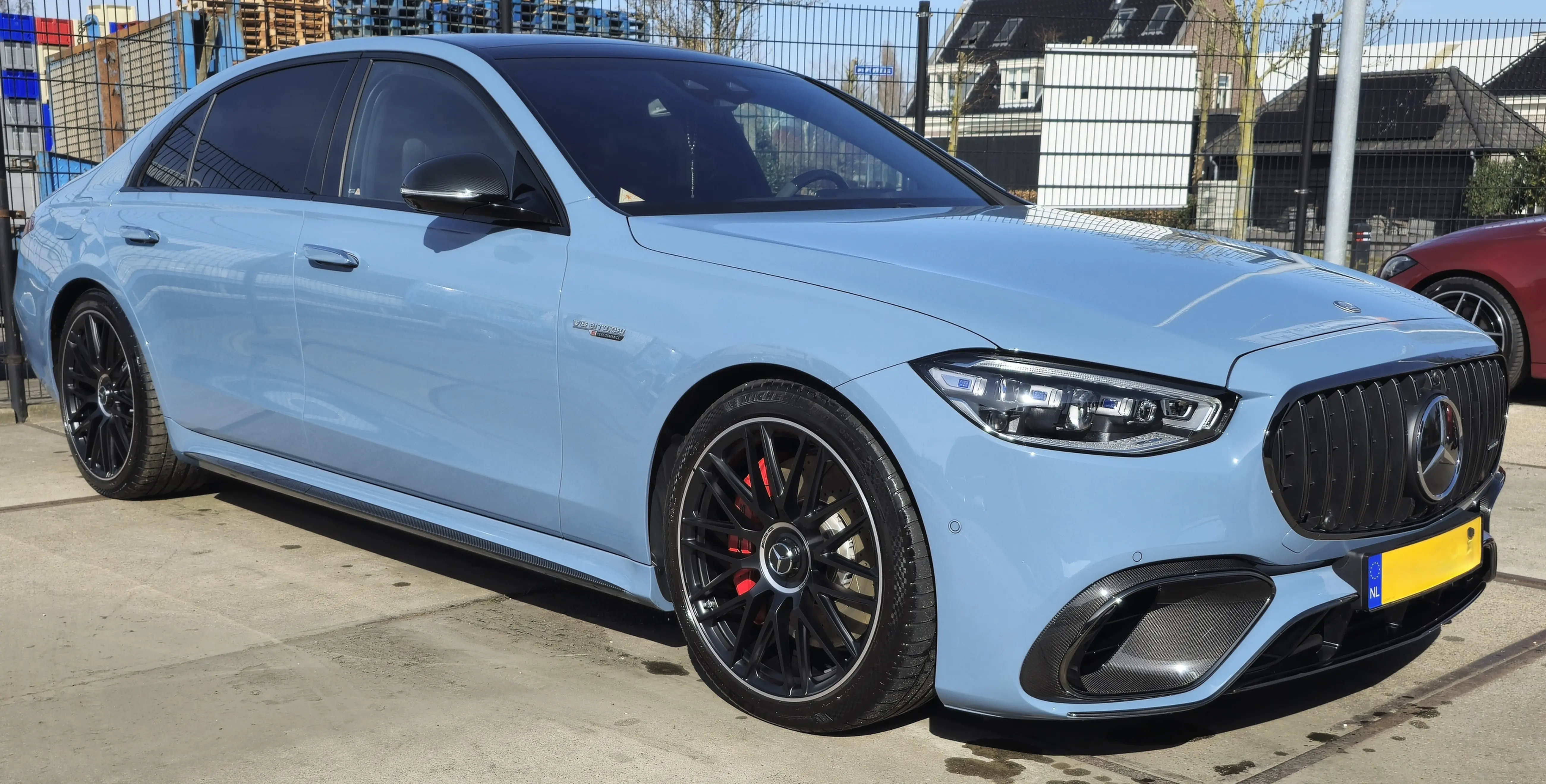 Mercedes-AMG S63 exterieur na detailing