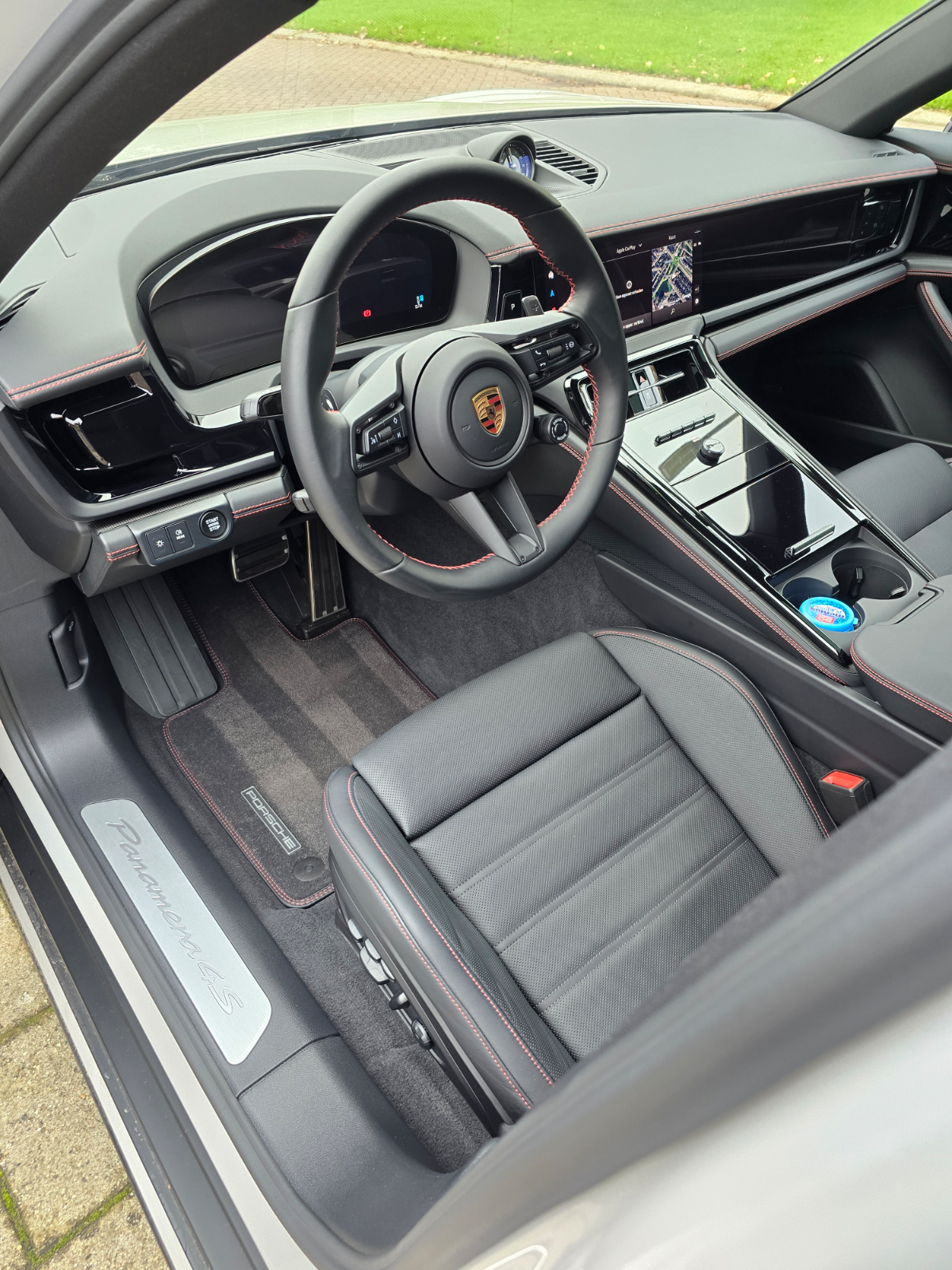 Porsche Panamera 4S interieur na reiniging